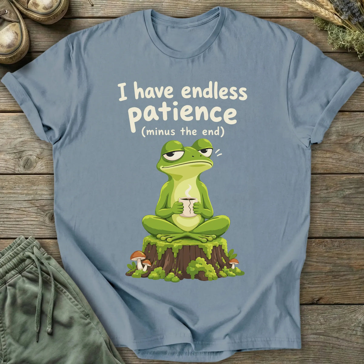 Printify T-Shirt Endless Patience T-Shirt