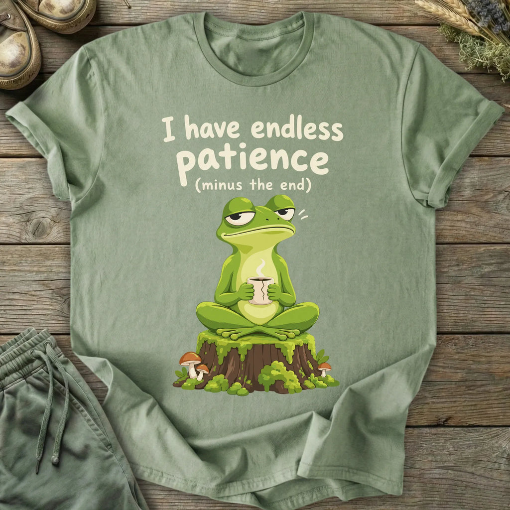 Printify T-Shirt Endless Patience T-Shirt