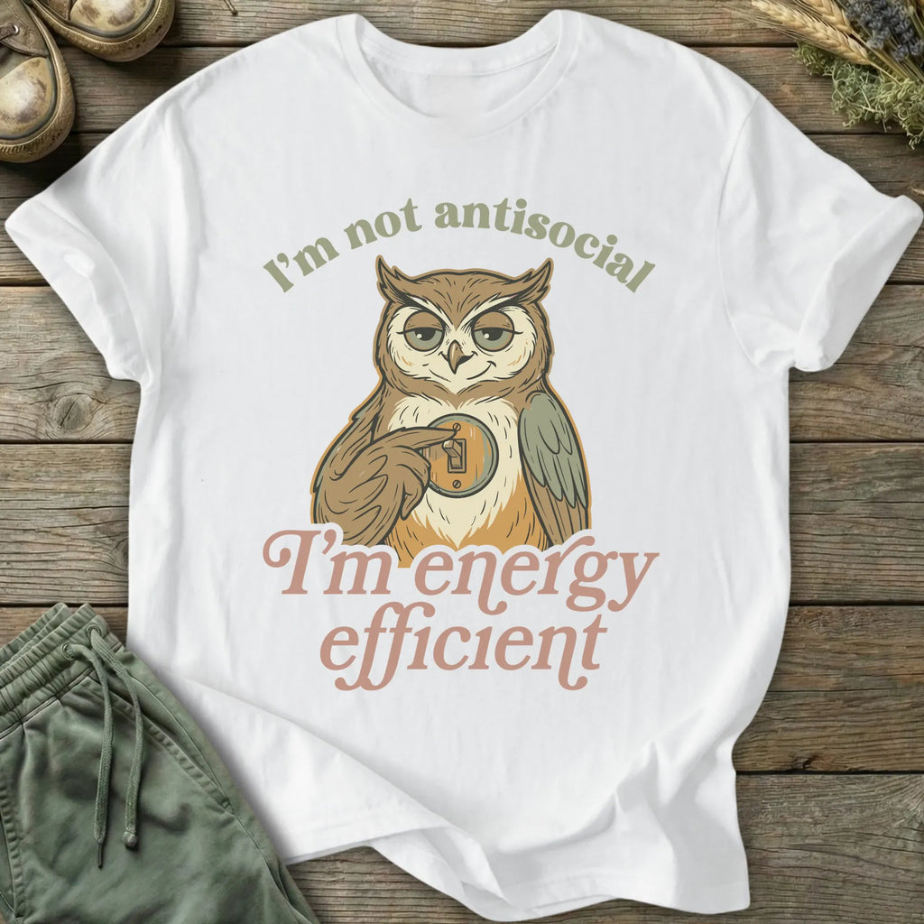Printify T-Shirt Energy Efficient T-Shirt