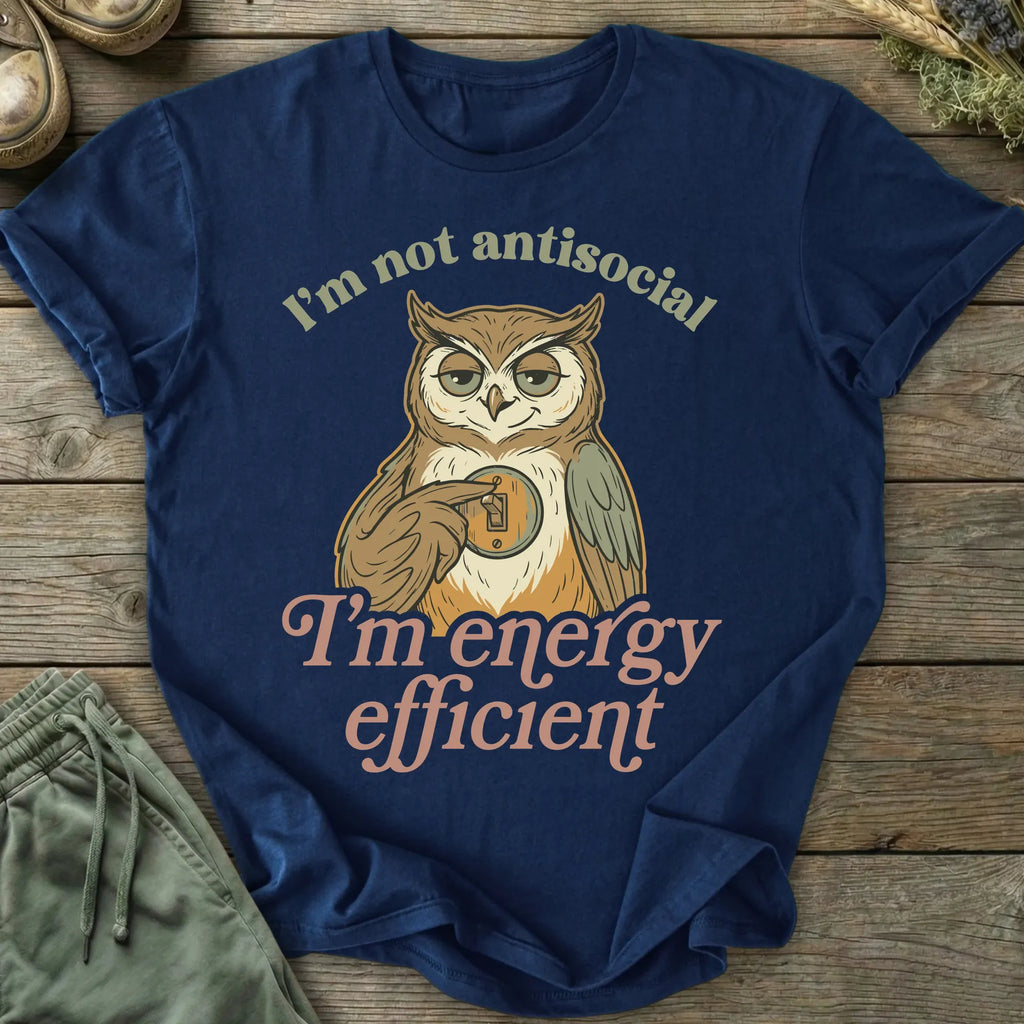 Printify T-Shirt Energy Efficient T-Shirt
