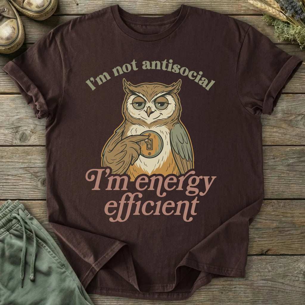 Printify T-Shirt Energy Efficient T-Shirt