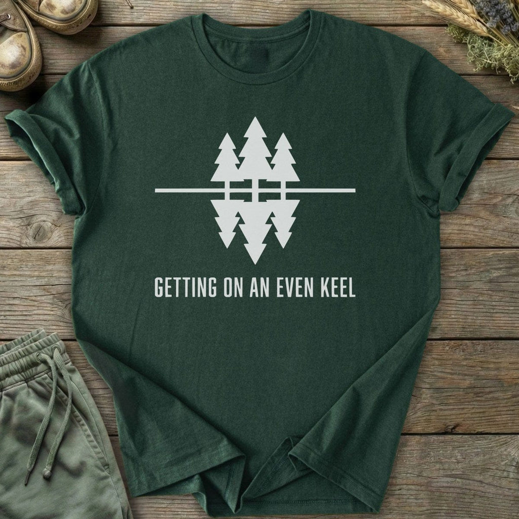 Printify T-Shirt Even Keel Trees T-Shirt