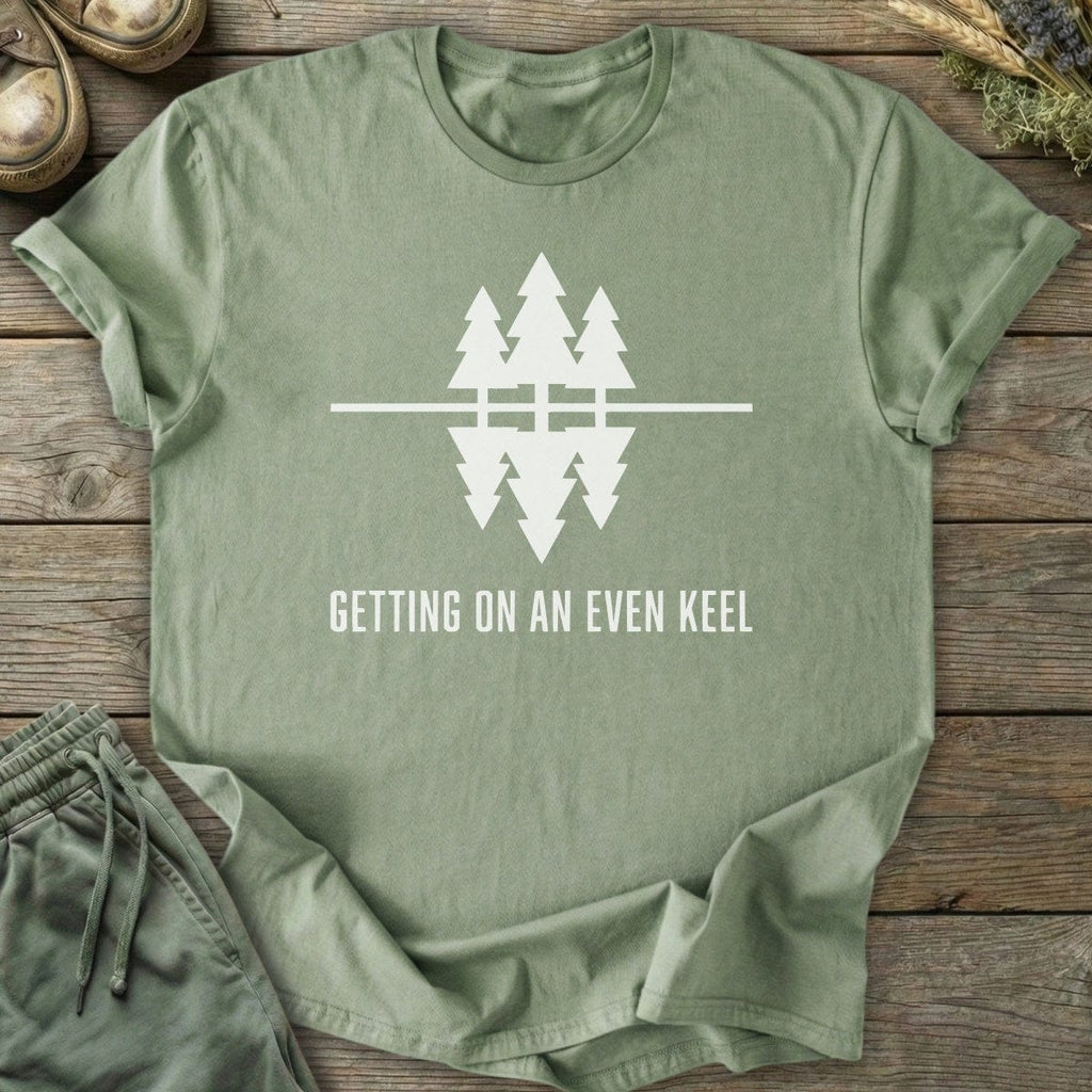 Printify T-Shirt Even Keel Trees T-Shirt