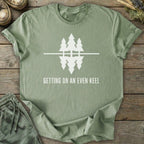 Printify T-Shirt Even Keel Trees T-Shirt