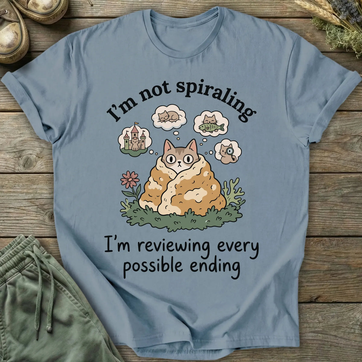 Printify T-Shirt Every Possible Ending T-Shirt