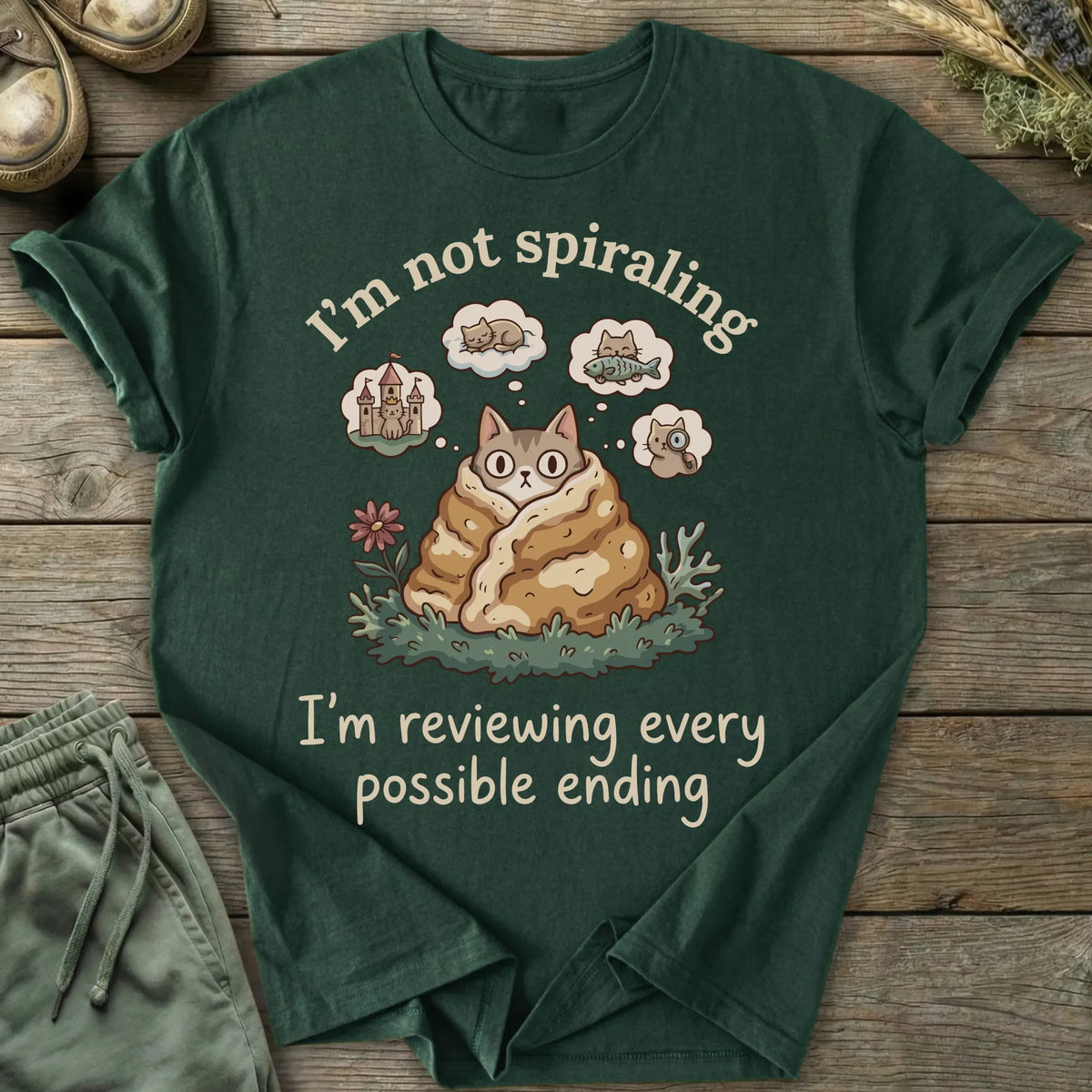 Printify T-Shirt Every Possible Ending T-Shirt