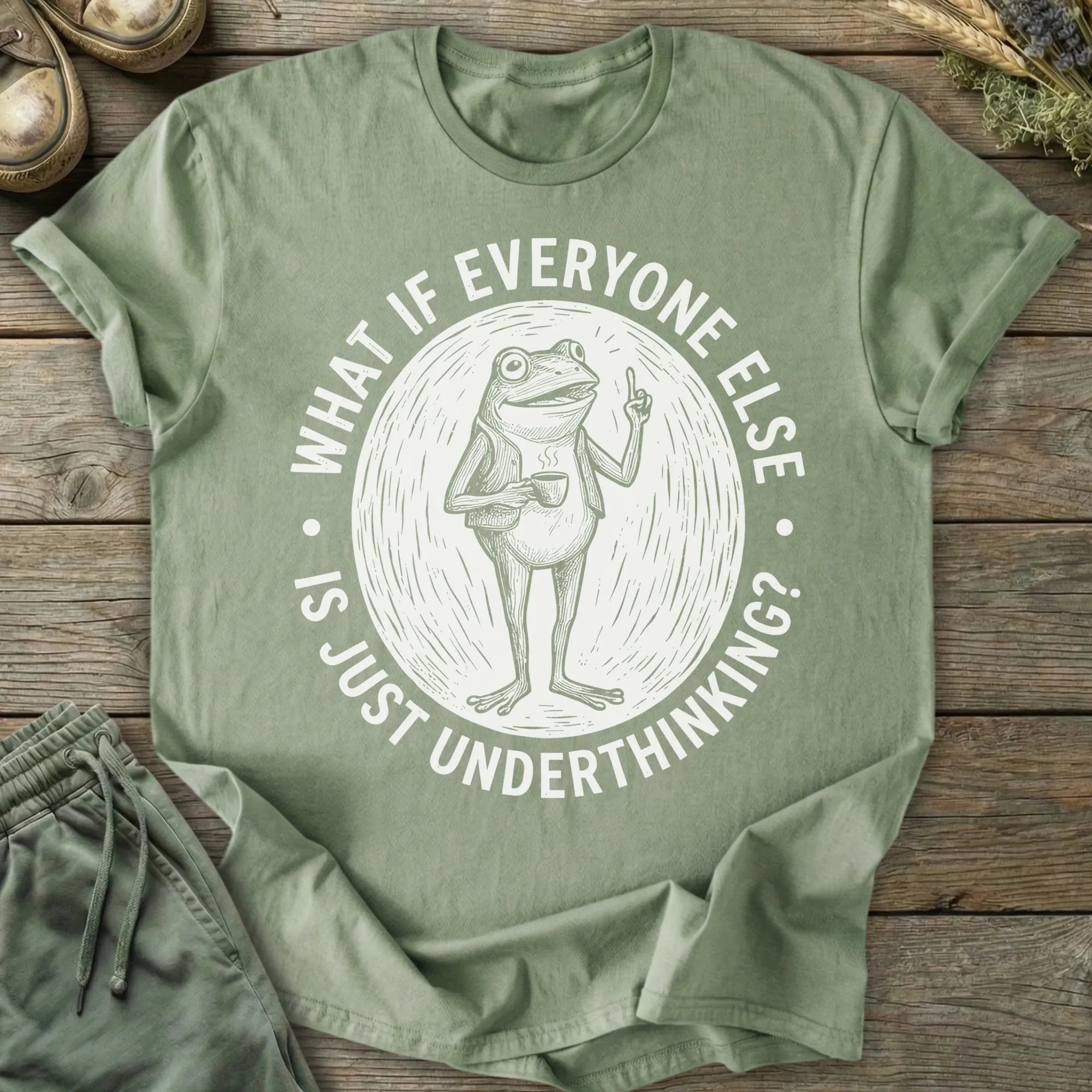 Printify T-Shirt Everyone Underthinking T-Shirt