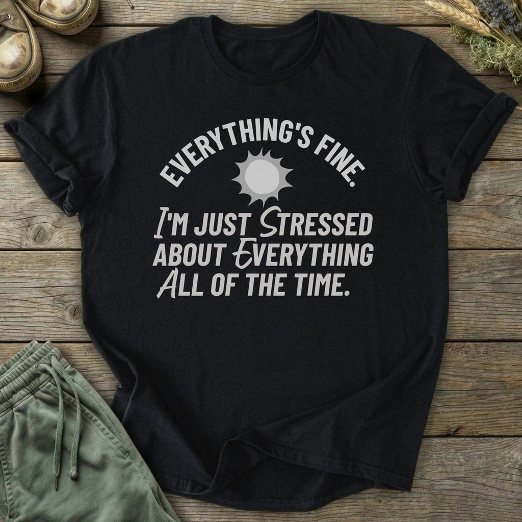 Printify T-Shirt Everythings Fine Sun T-Shirt