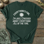 Printify T-Shirt Everythings Fine Sun T-Shirt