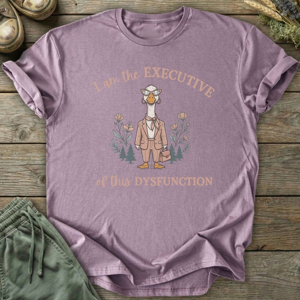 Printify T-Shirt Executive Dysfunction Goose T-Shirt
