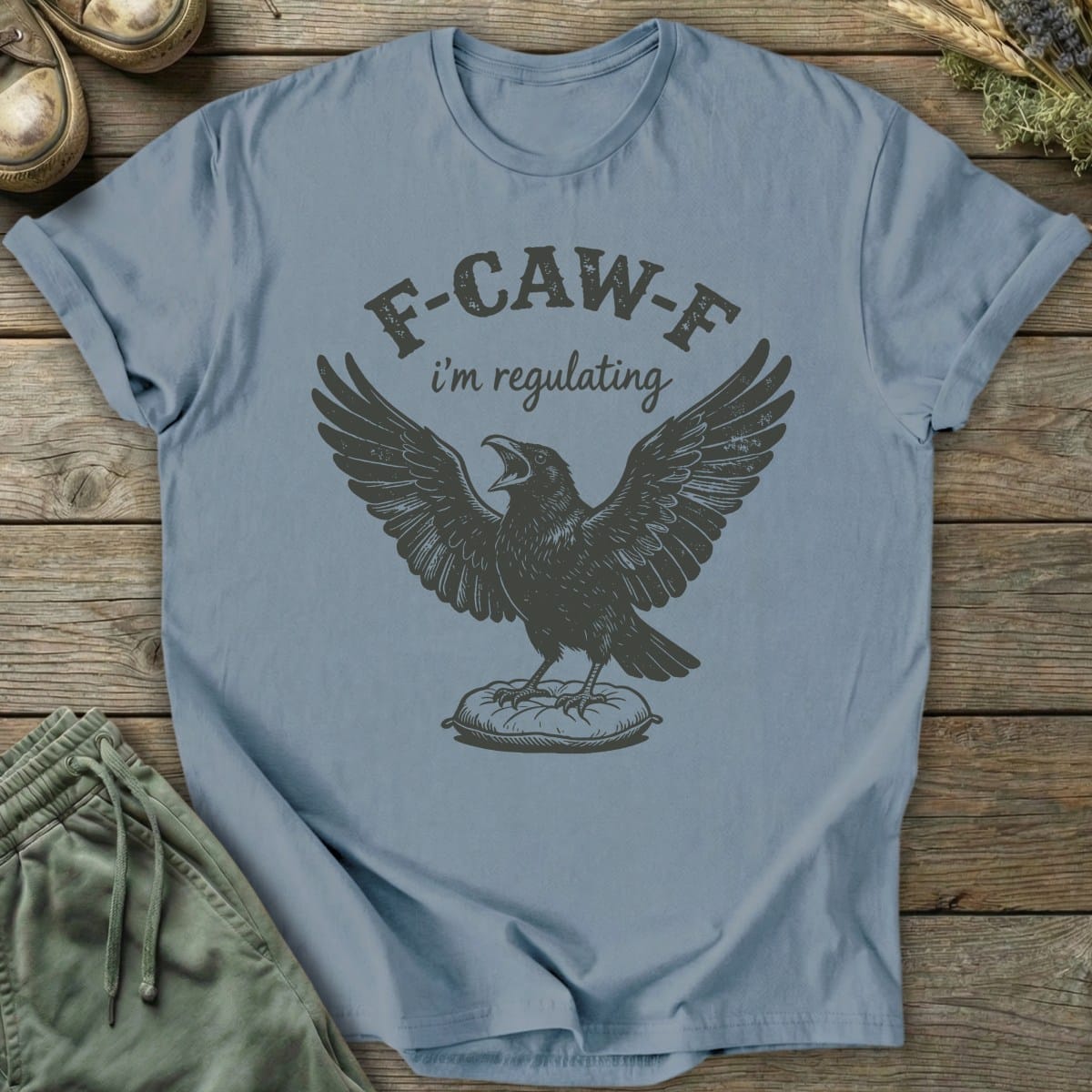 Printify T-Shirt F-Caw-F T-Shirt