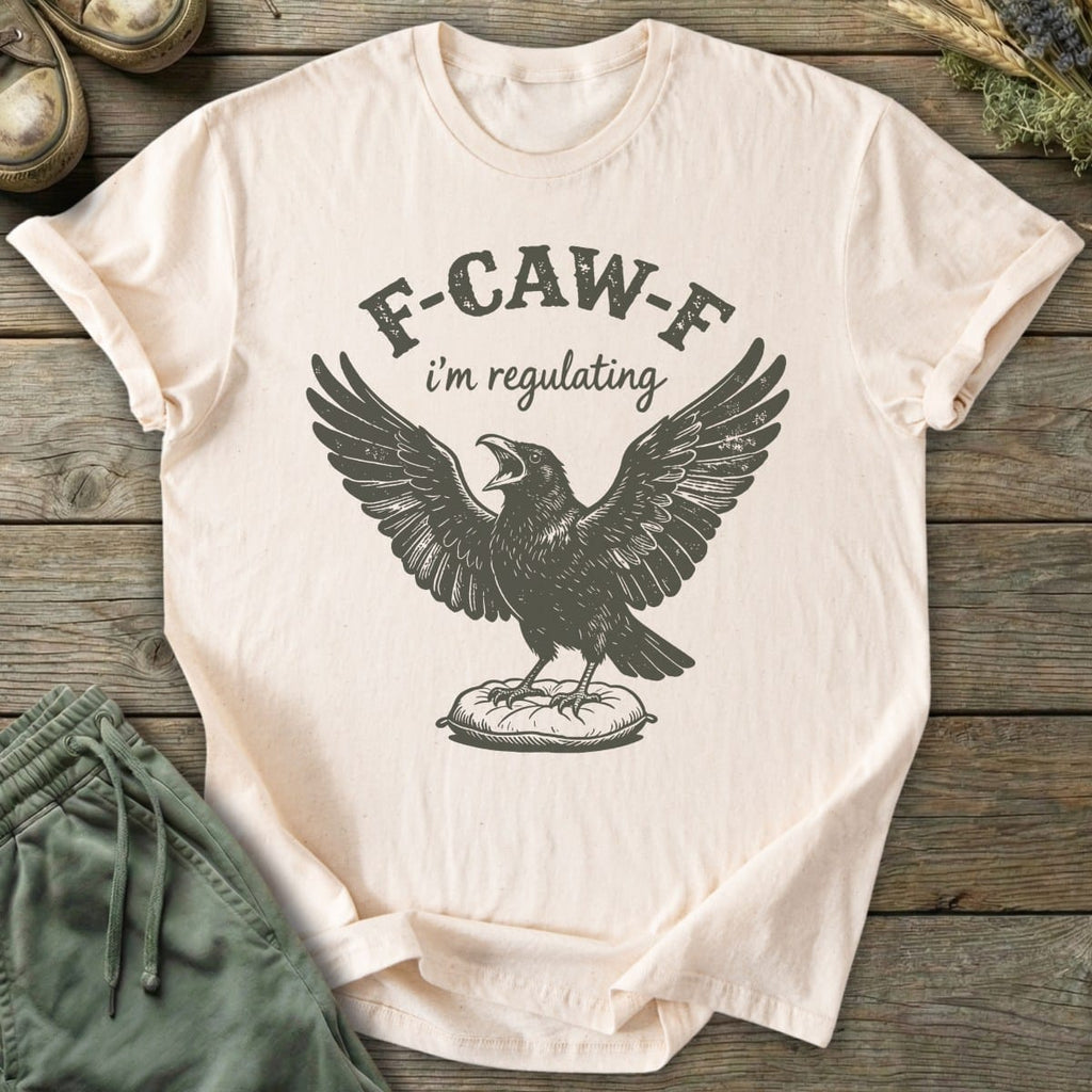 Printify T-Shirt F-Caw-F T-Shirt