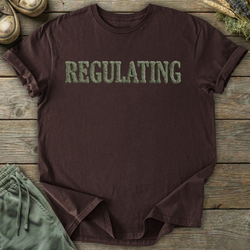 Printify T-Shirt Faux Regulating (Flat Print) T-Shirt