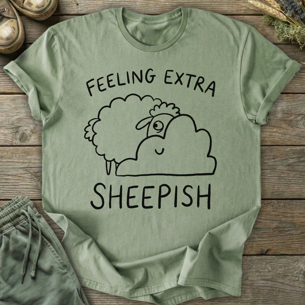 Printify T-Shirt Feeling Extra Sheepish T-Shirt