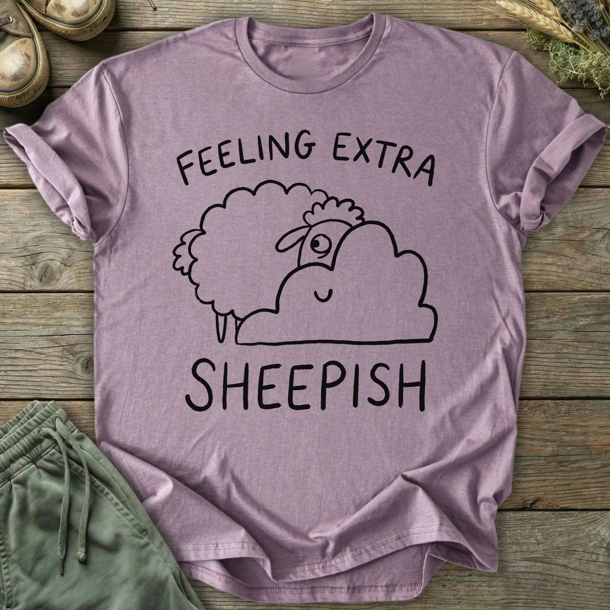 Printify T-Shirt Feeling Extra Sheepish T-Shirt