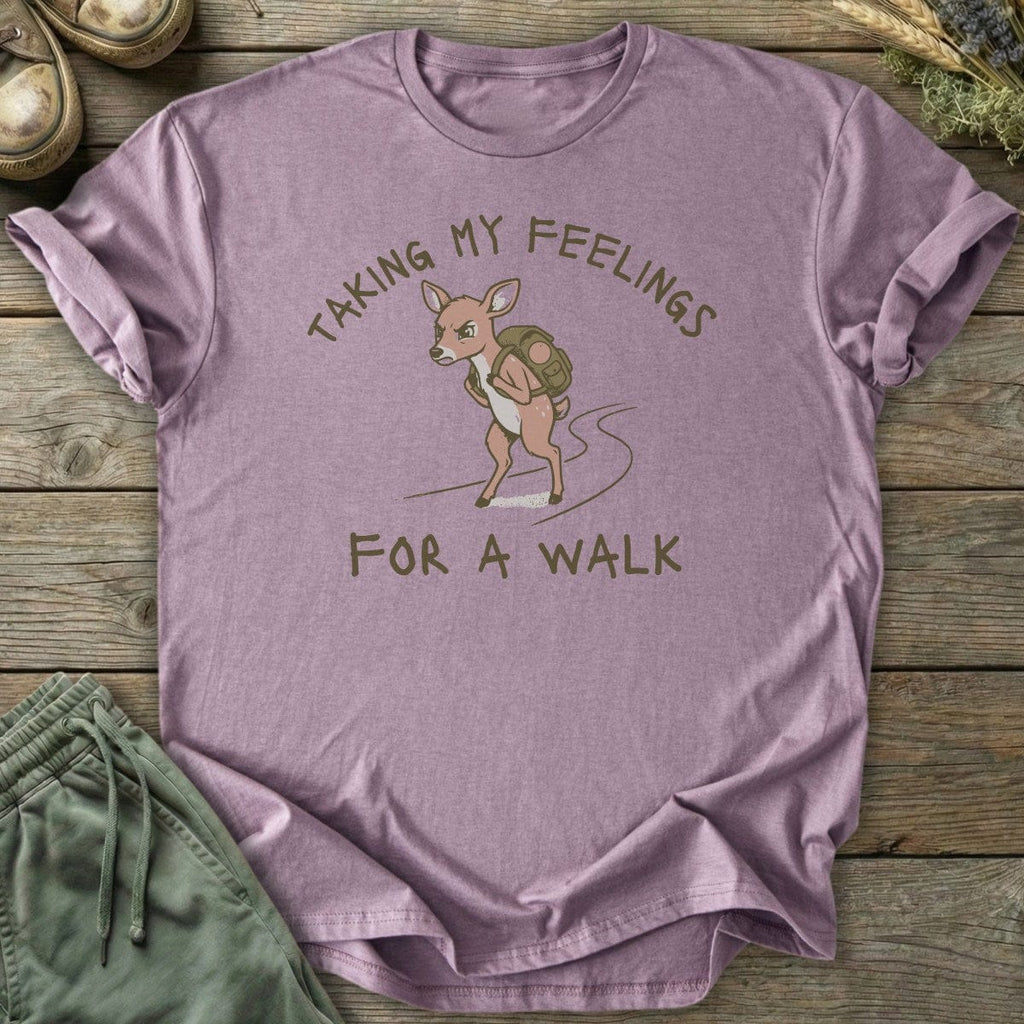 Printify T-Shirt Feelings For A Walk T-Shirt