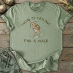 Printify T-Shirt Feelings For A Walk T-Shirt