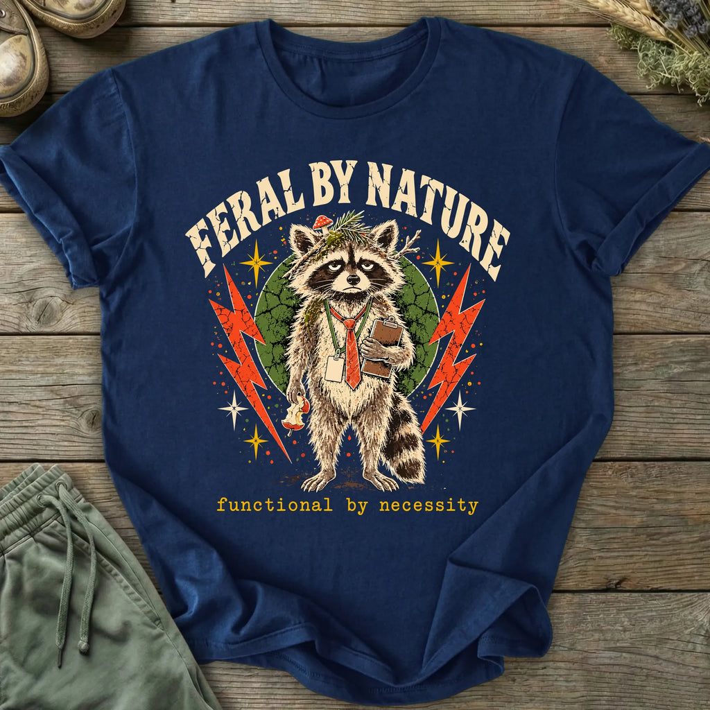 Printify T-Shirt Feral By Nature T-Shirt