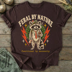 Printify T-Shirt Feral By Nature T-Shirt