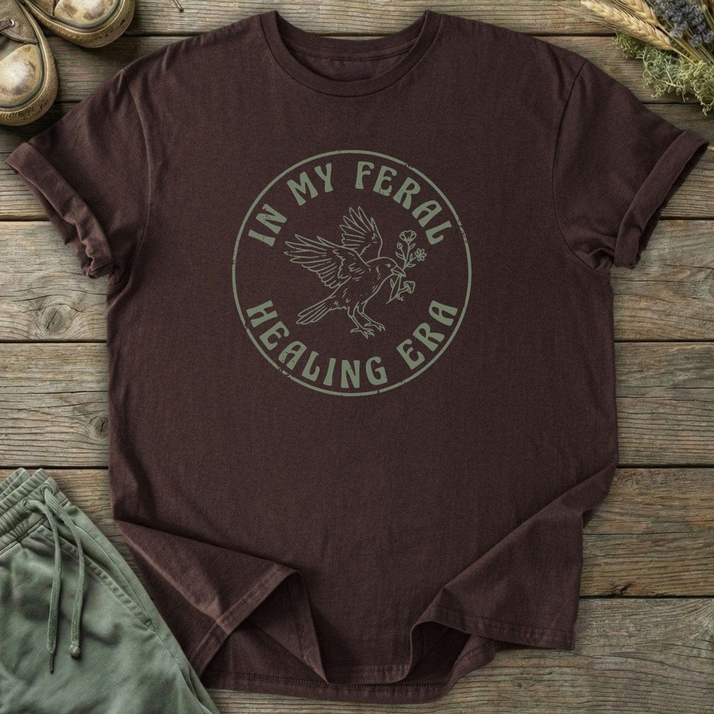 Printify T-Shirt Feral Healing Era T-Shirt