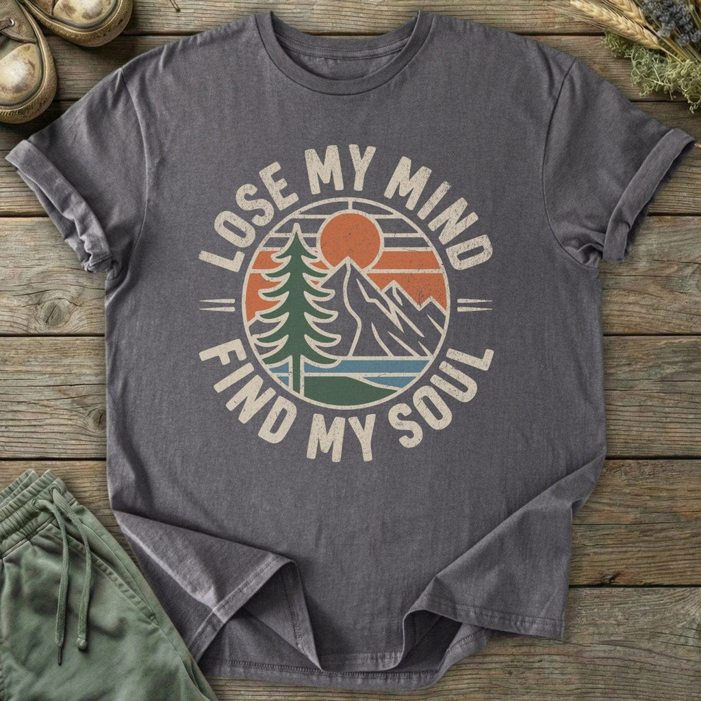 Printify T-Shirt Find My Soul T-Shirt