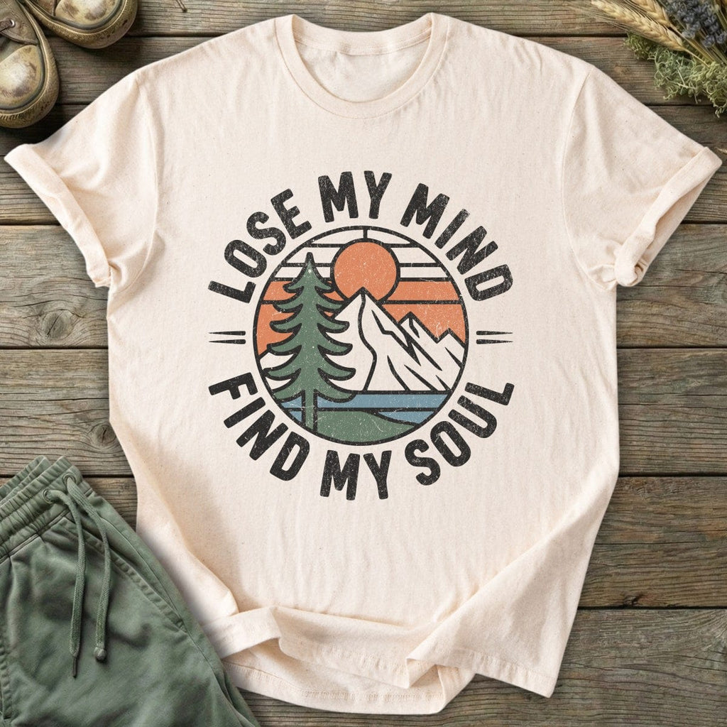Printify T-Shirt Find My Soul T-Shirt
