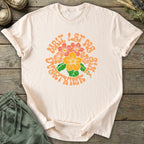 Printify T-Shirt Floral Let Me Overthink T-Shirt