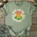 Printify T-Shirt Floral Let Me Overthink T-Shirt