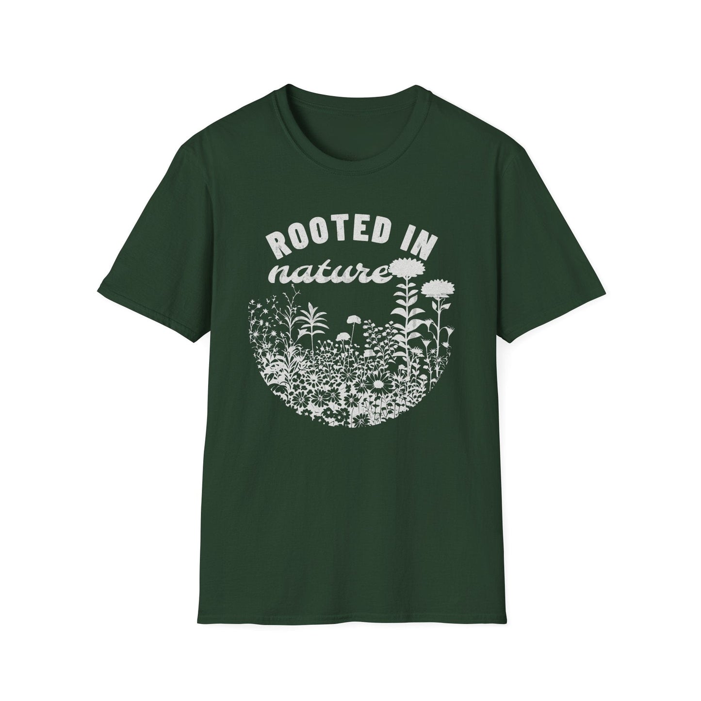 Printify T-Shirt Floral Rooted in Nature T-Shirt