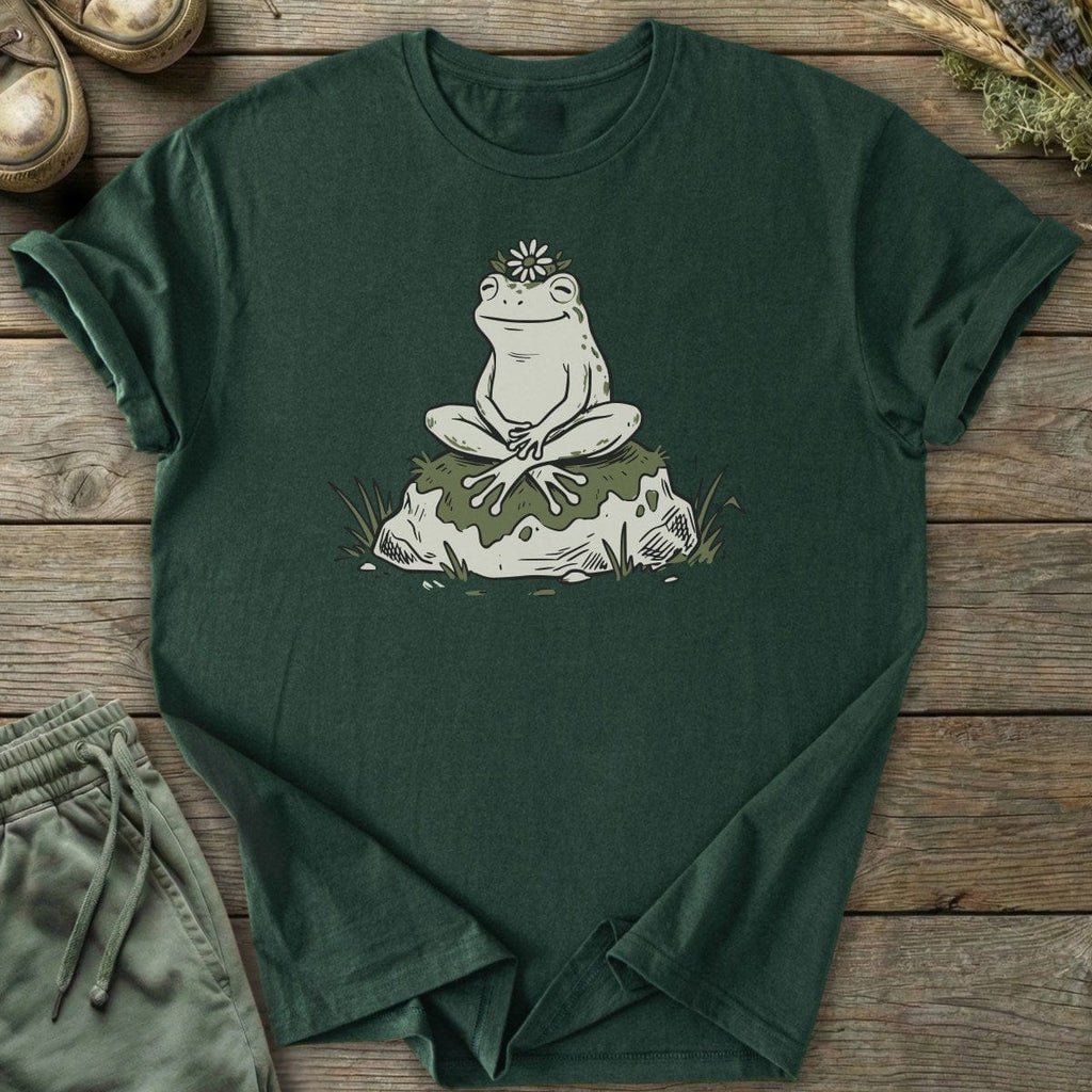 Printify T-Shirt Flower Frog T-Shirt