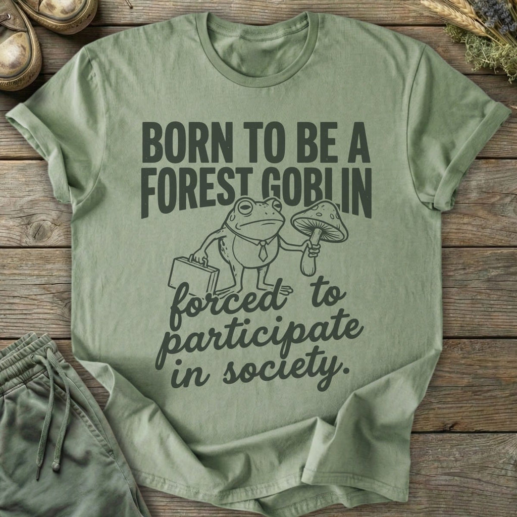 Printify T-Shirt Forced To Participate T-Shirt