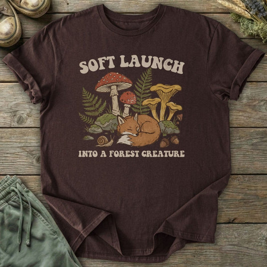 Printify T-Shirt Forest Creature Launch T-Shirt