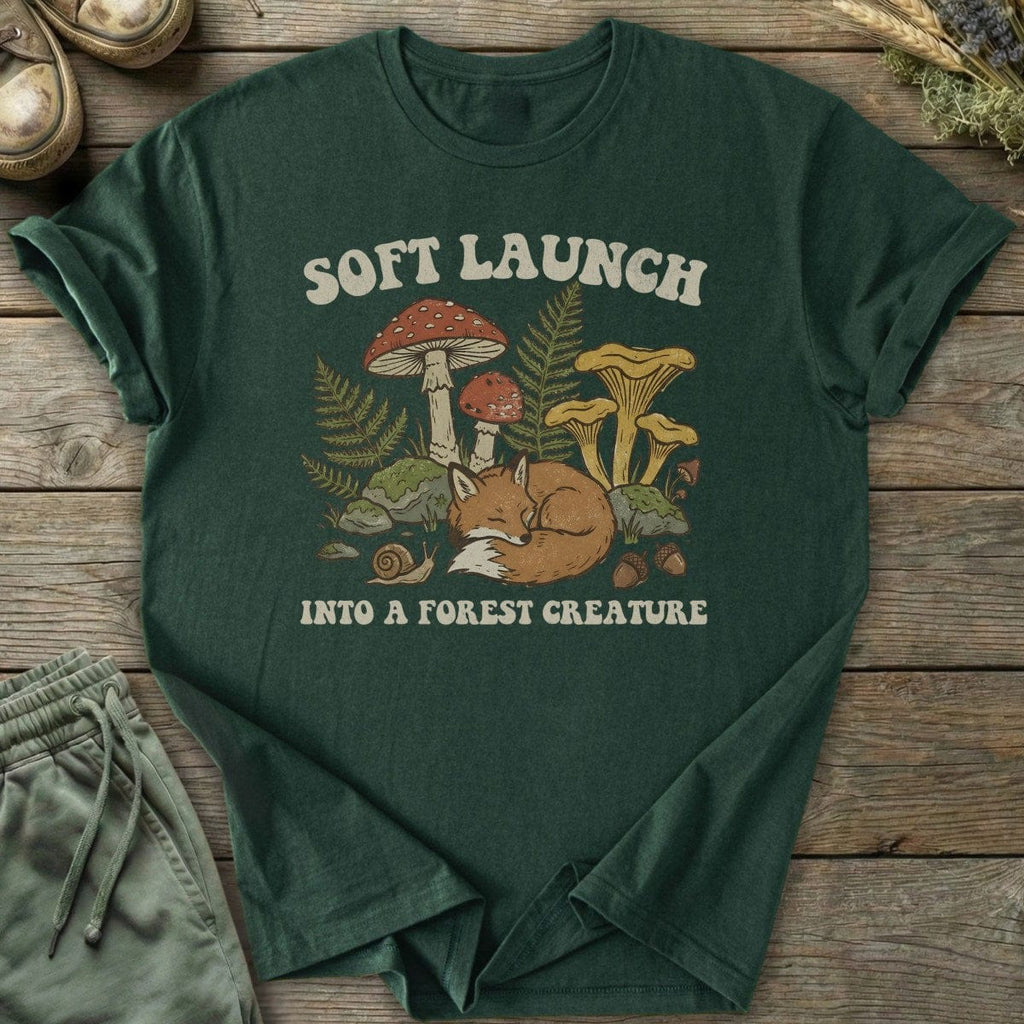 Printify T-Shirt Forest Creature Launch T-Shirt
