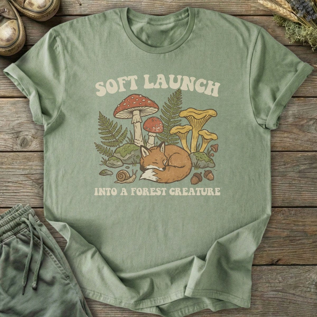 Printify T-Shirt Forest Creature Launch T-Shirt