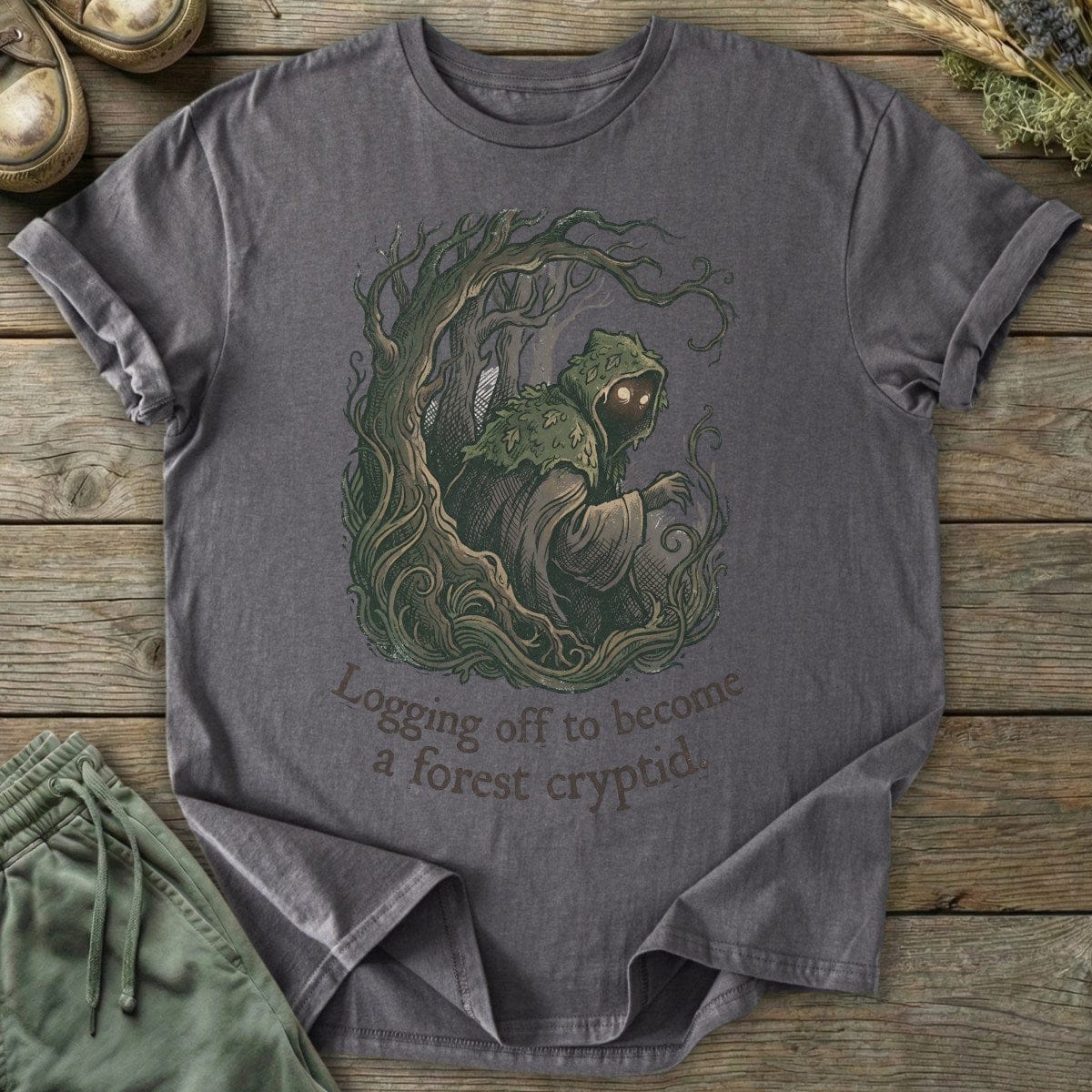 Printify T-Shirt Forest Cryptid T-Shirt