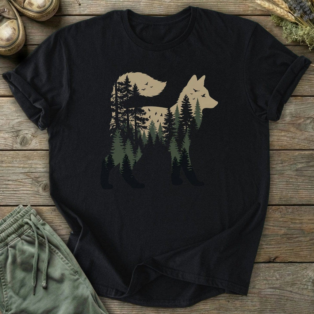Printify T-Shirt Forest Fox T-Shirt