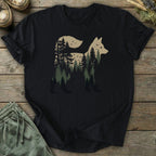 Printify T-Shirt Forest Fox T-Shirt