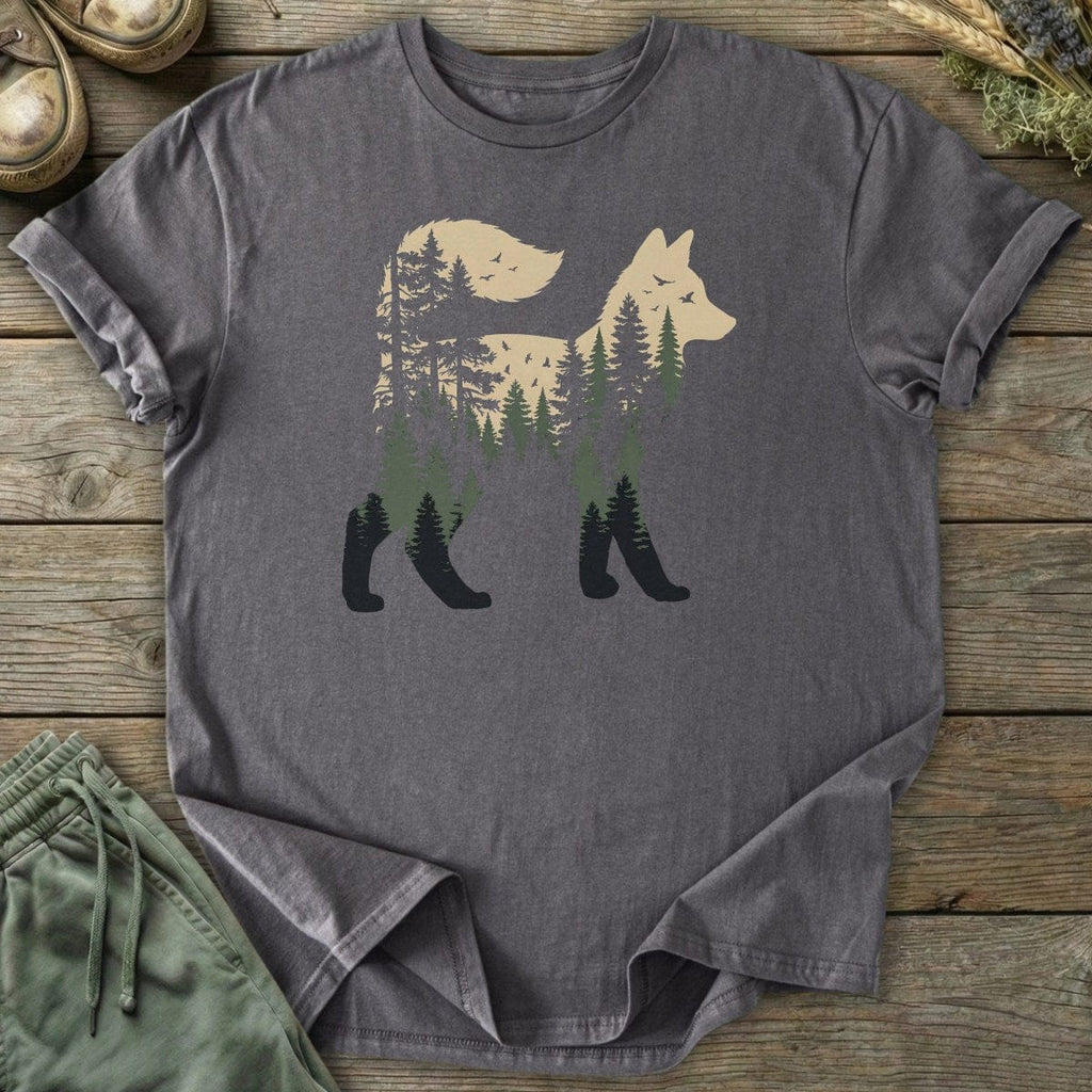 Printify T-Shirt Forest Fox T-Shirt