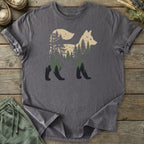Printify T-Shirt Forest Fox T-Shirt