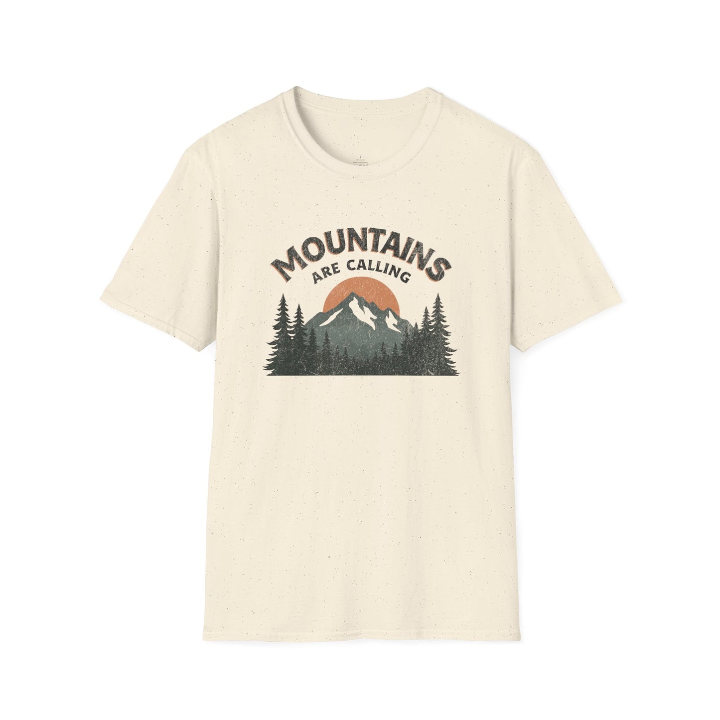 Printify T-Shirt Forest Mountains Are Calling T-Shirt