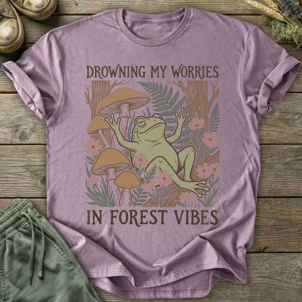 Printify T-Shirt Forest Vibes T-Shirt