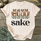 Printify T-Shirt Four Fox Sake T-Shirt