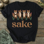Printify T-Shirt Four Fox Sake T-Shirt
