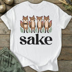 Printify T-Shirt Four Fox Sake T-Shirt
