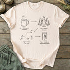 Printify T-Shirt Four Pillars T-Shirt