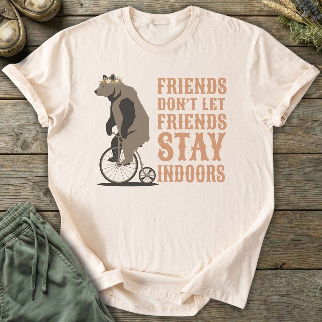 Printify T-Shirt Friends Don't Let Friends T-Shirt