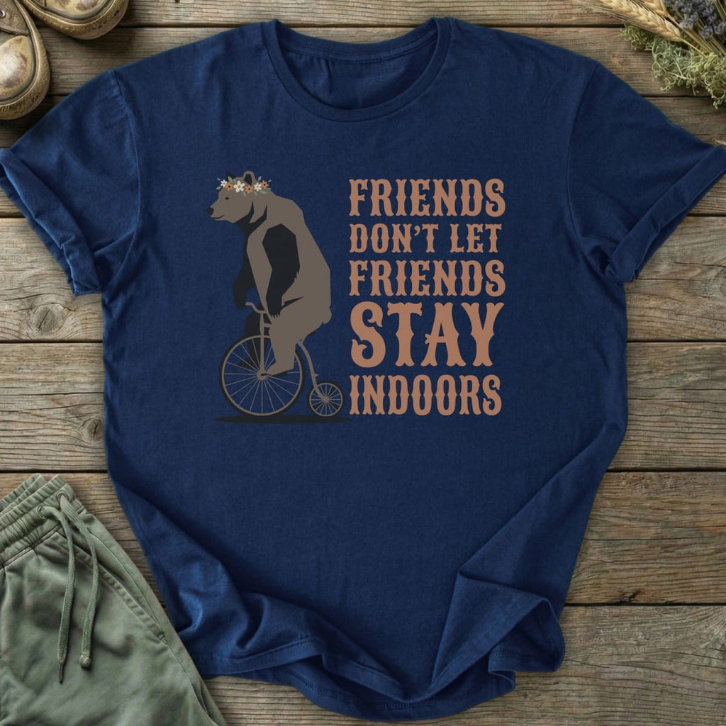 Printify T-Shirt Friends Don't Let Friends T-Shirt