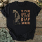 Printify T-Shirt Friends Don't Let Friends T-Shirt