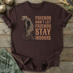 Printify T-Shirt Friends Don't Let Friends T-Shirt
