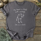Printify T-Shirt Frog Courage T-Shirt